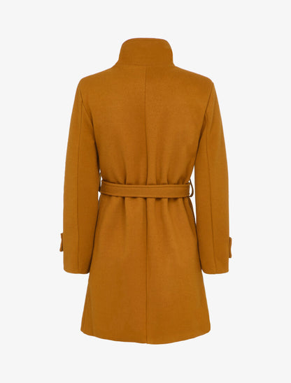 Manteau classique à double boutonnages - Rouille - 3