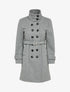 Manteau classique à double boutonnages - Gris - 1