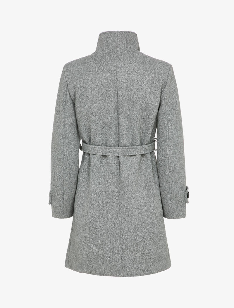 Manteau classique à double boutonnages - Gris - 3