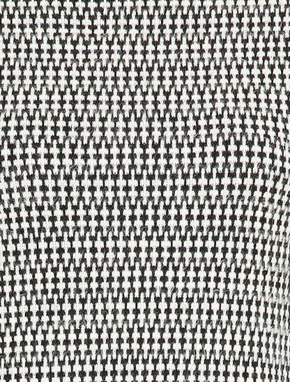 Pull imprimé à superposition - Blanc/noir - 3