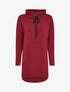 Robe pull à capuche - Bordeaux - 4