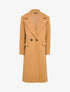 Manteau long classique oversize - Camel - 4