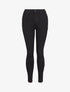 Jean taille haute coupe skinny - Noir - 1