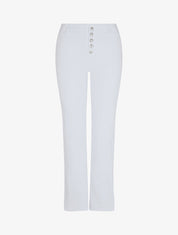 Jean basique coupe droite - Blanc - 1