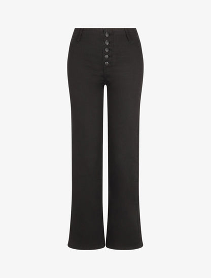 Jean basique coupe droite - Noir - 5