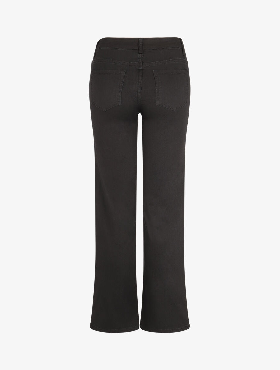 Jean basique coupe droite - Noir - 2