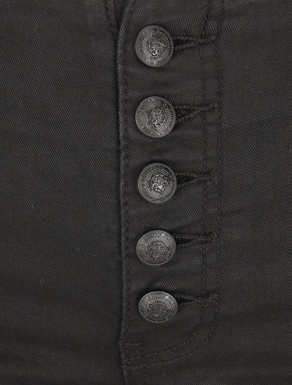 Jean basique coupe droite - Noir - 3