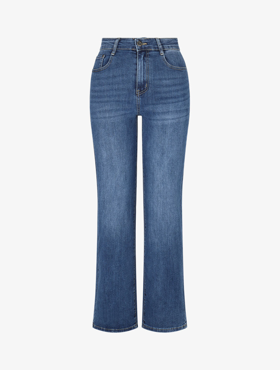 Jean classique coupe droite - Bleu - 1