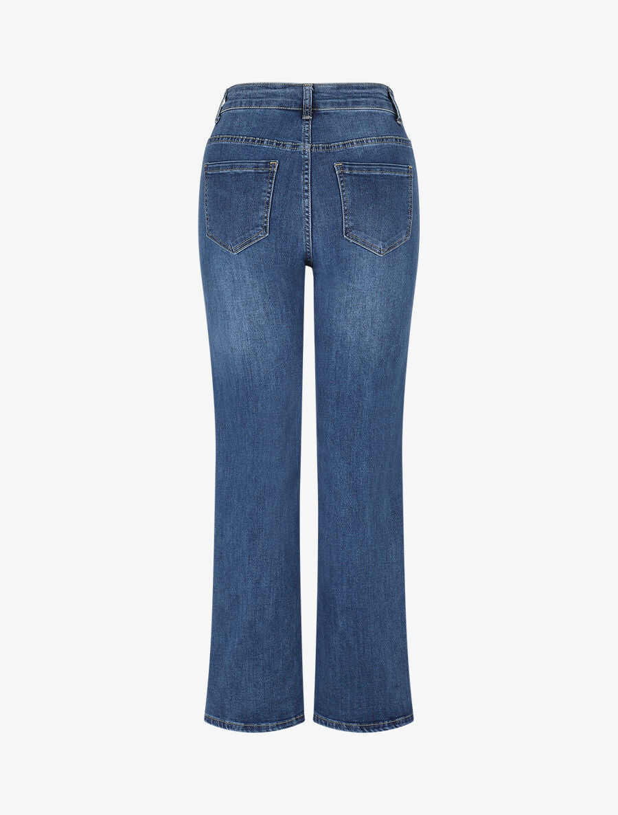 Jean classique coupe droite - Bleu - 2
