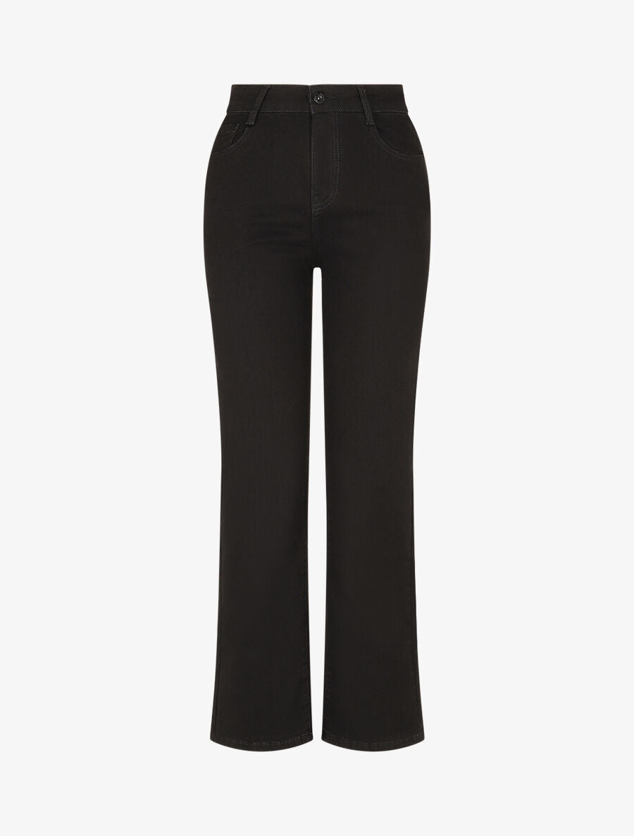 Jean basic coupe droite - Noir - 1