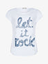 T-shirt let it rock - blanc - 3