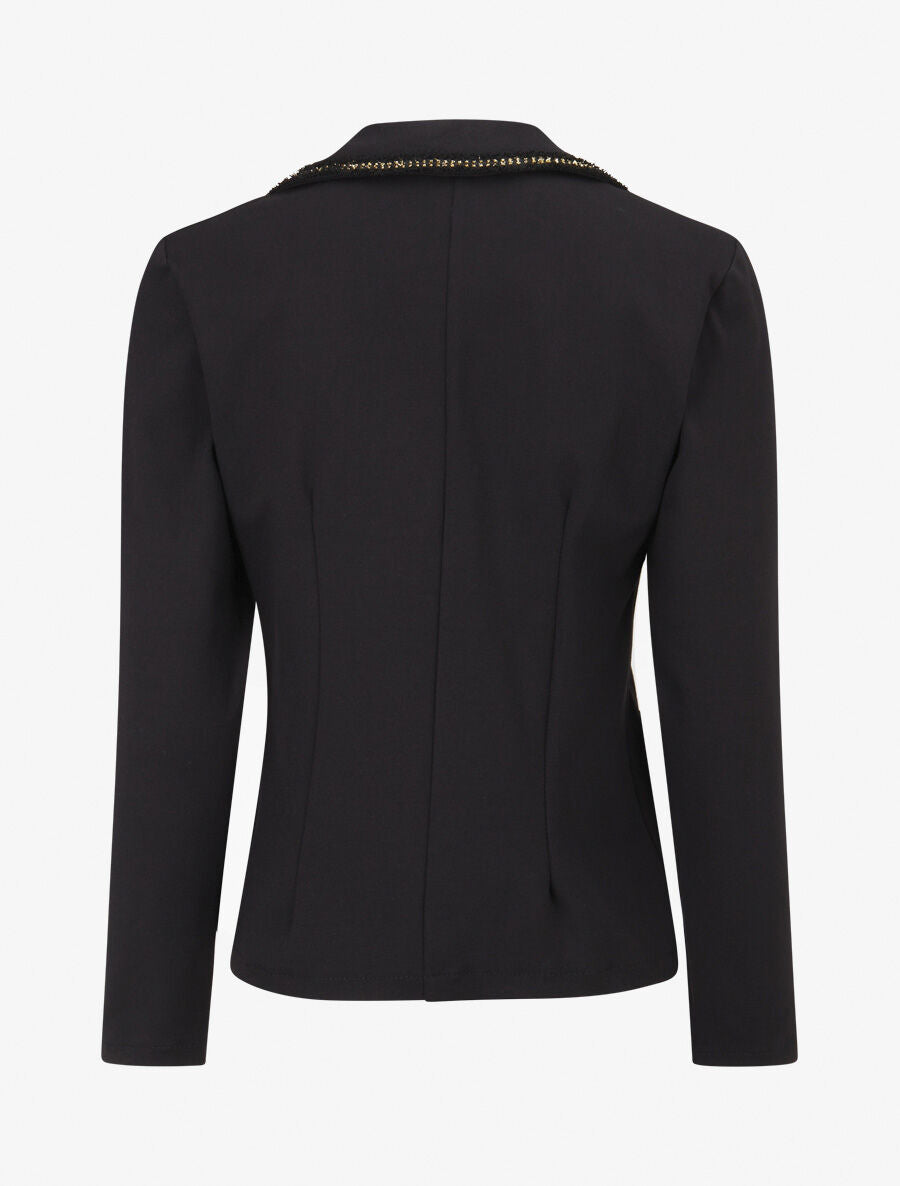 Veste à détails irisés - Noir - 2