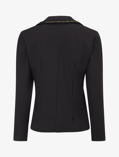 Veste à détails irisés - Noir - 2