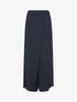 Pantalon fluide à double pans - Marine - 4