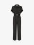Combinaison ample style chemise - Noir - 1