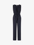 Combinaison droite sans manches - Marine - 1