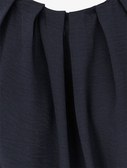 Combinaison droite sans manches - Marine - 3