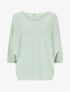 Pull irisé à manches style chauves-souris - Vert d&