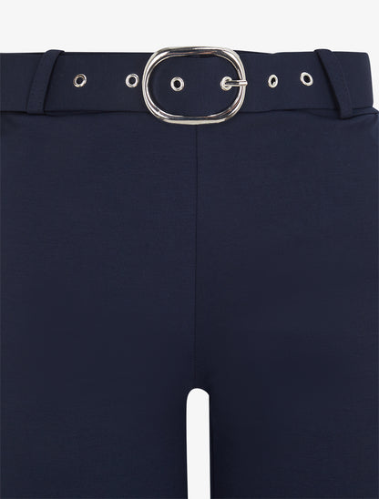 Pantalón largo elástico - Marine