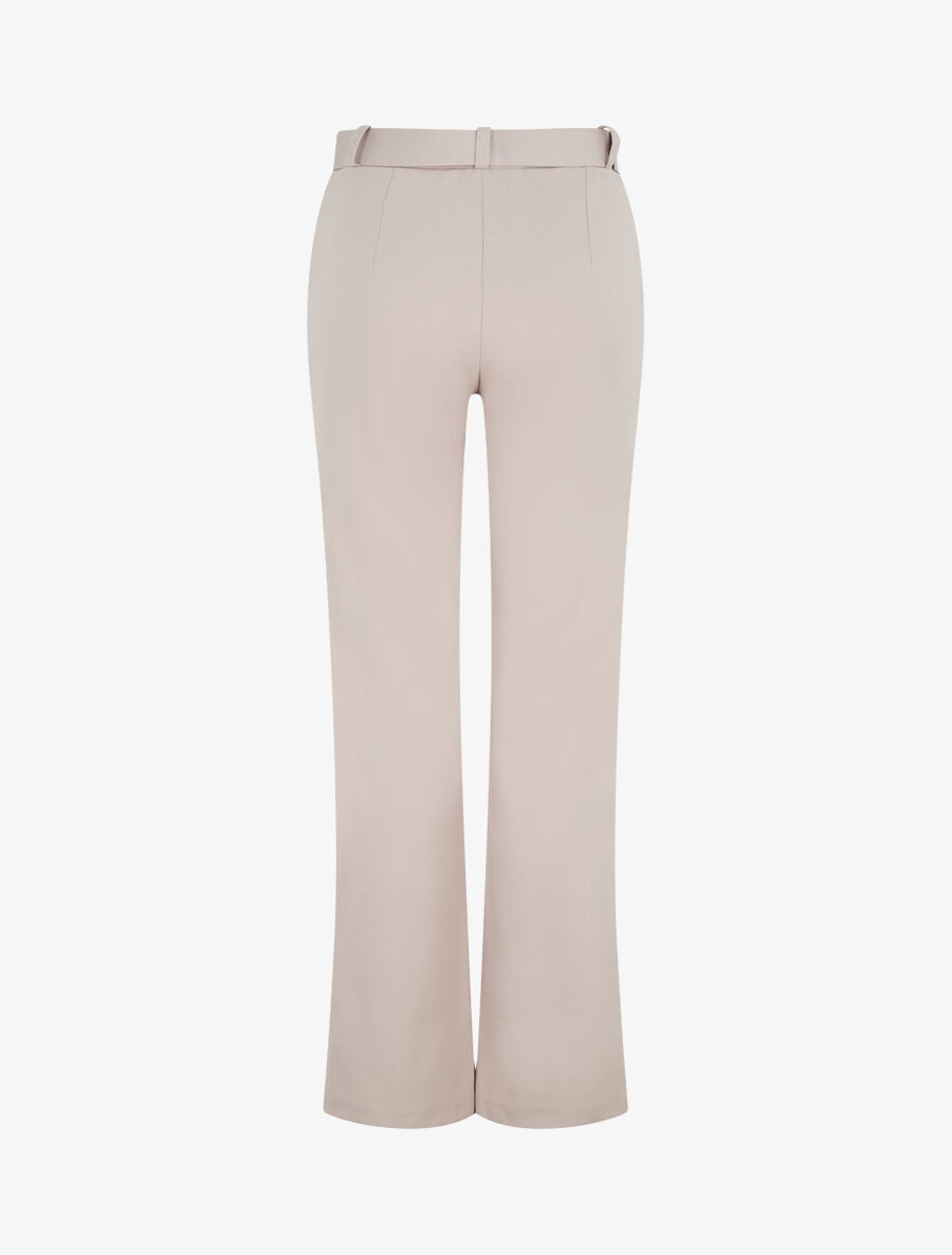 Pantalon long stretch - Beige - 2