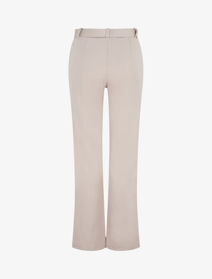 Pantalon long stretch - Beige - 2