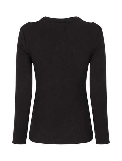 Pull uni croisé trompe l&