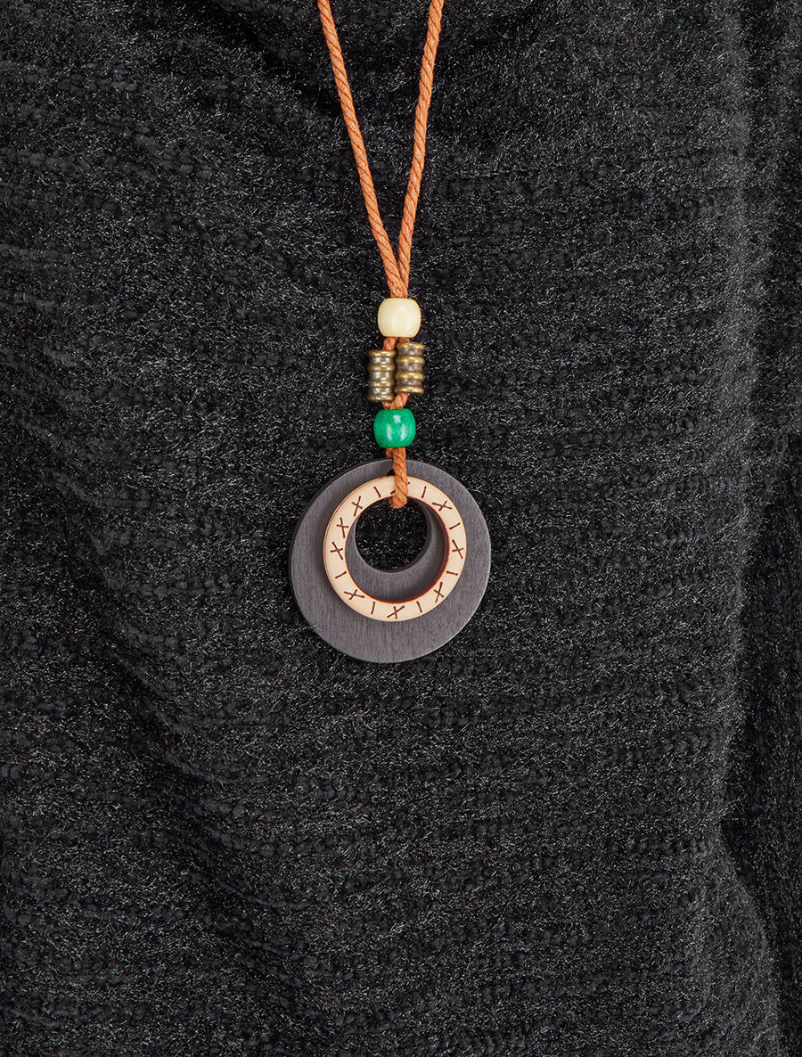 Pull duveteux à manches longues - Noir - 3