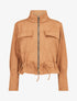 Veste souple en suédine - Camel - 4