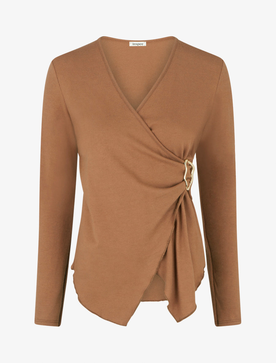 Pull cache-coeur à boucle - Camel - 1