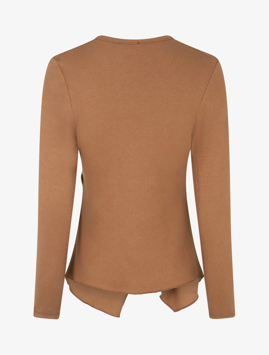 Pull cache-coeur à boucle - Camel - 2