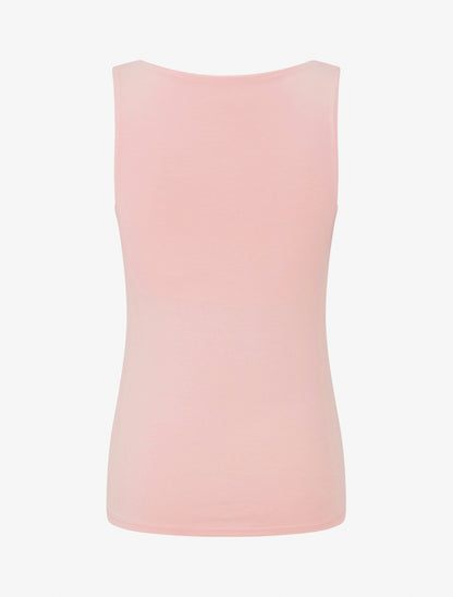 Camiseta sin mangas clásica lisa - Rosa