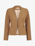 Veste ouverte à liseret - Taupe - 1