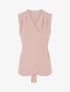 Top fluide uni à nouer - Vieux rose - 1