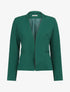 Veste ouverte à liseret - Vert forêt - 4