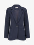 Veste basique cintrée à 1 bouton - Marine - 5