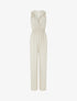 Combinaison ample à bretelles bijoux - Beige - 1