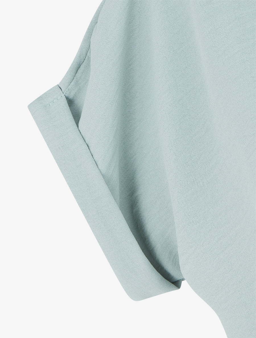 Combinaison unie à manches courtes - Vert d&