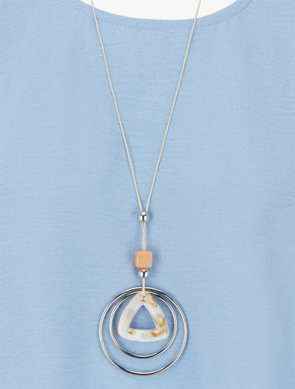 Top manches courtes à nouer - Bleu ciel - 3