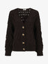 Gilet uni boutonné - Noir - 5