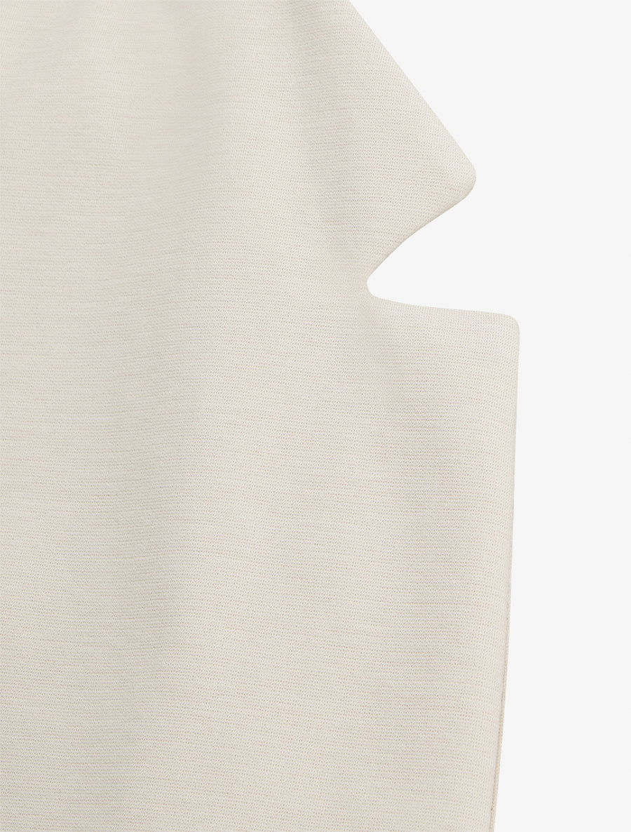 Veste courte à col cranté - Beige - 3