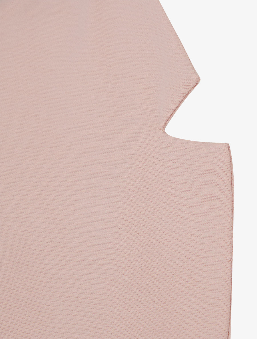 Veste courte à col cranté - Rose - 3