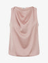 Top satiné coupe boule - Vieux rose - 1