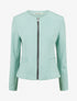 Veste en suédine zippée - Turquoise - 1