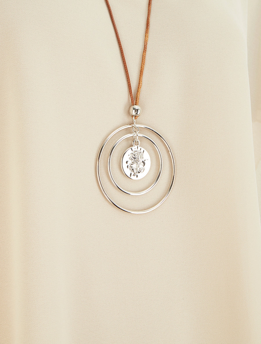 Top droit fluide en voile - Beige - 3