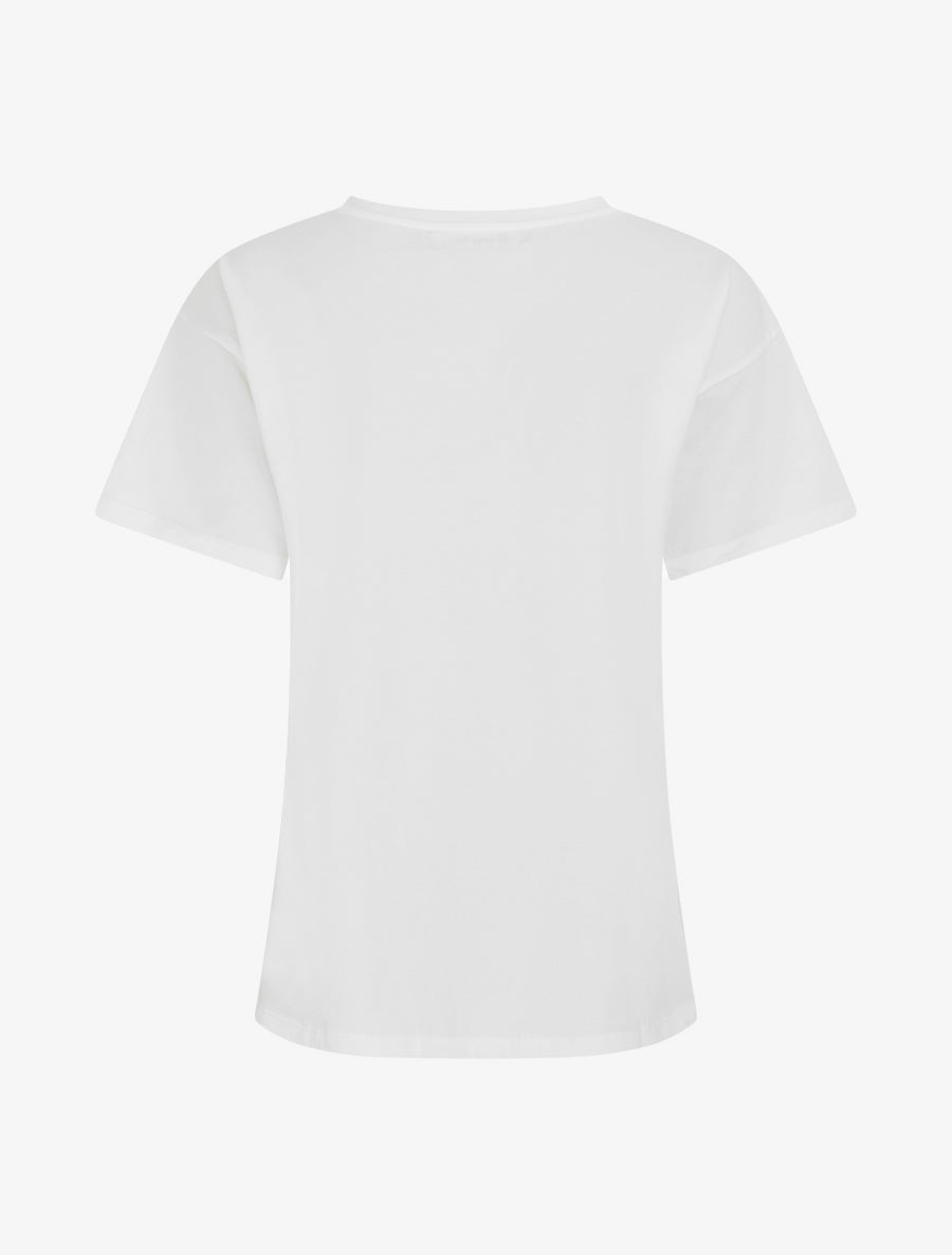 T-shirt Love you to the moon - Blanc - 2