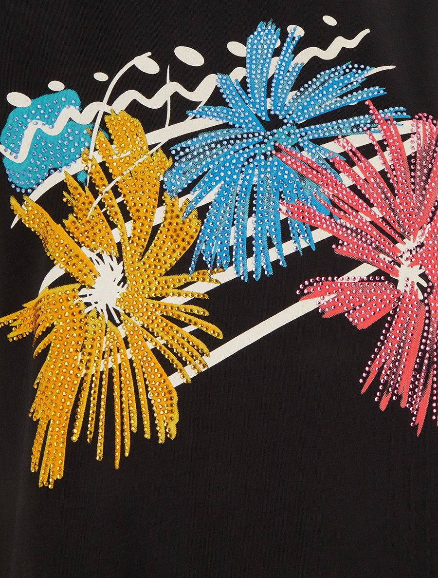 T-shirt imprimé feux d&
