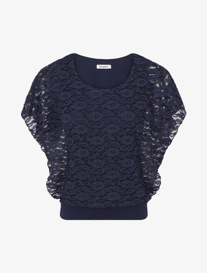 Top de encaje - Marine