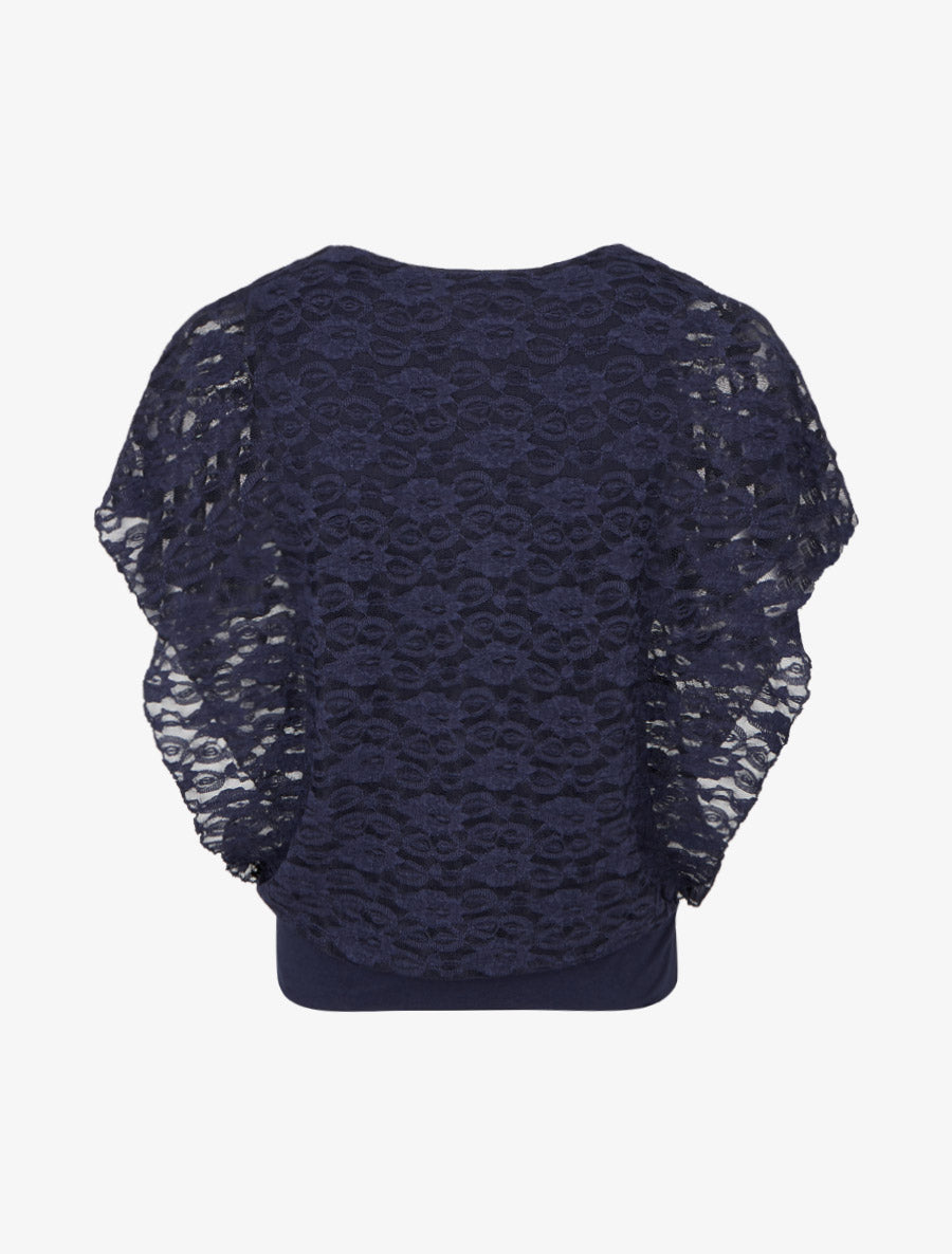Top de encaje - Marine