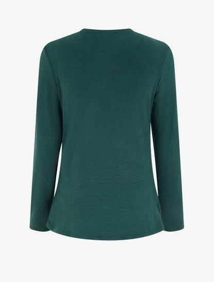 Pull style gilet en trompe l&
