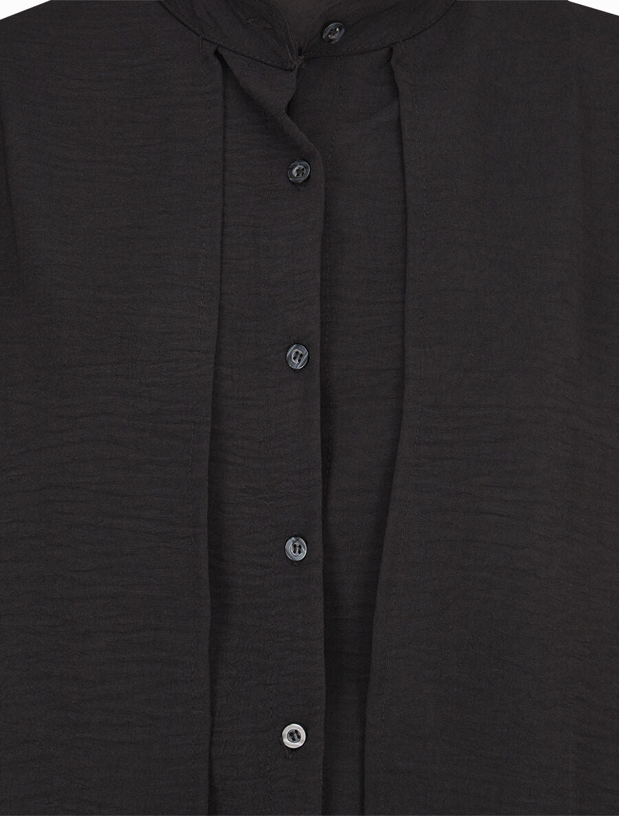 Chemise à double pans - Noir - 3